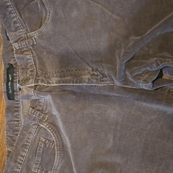 Calvin Klein Brown Corduroy Bootcut Jeans - Picture 4 of 9